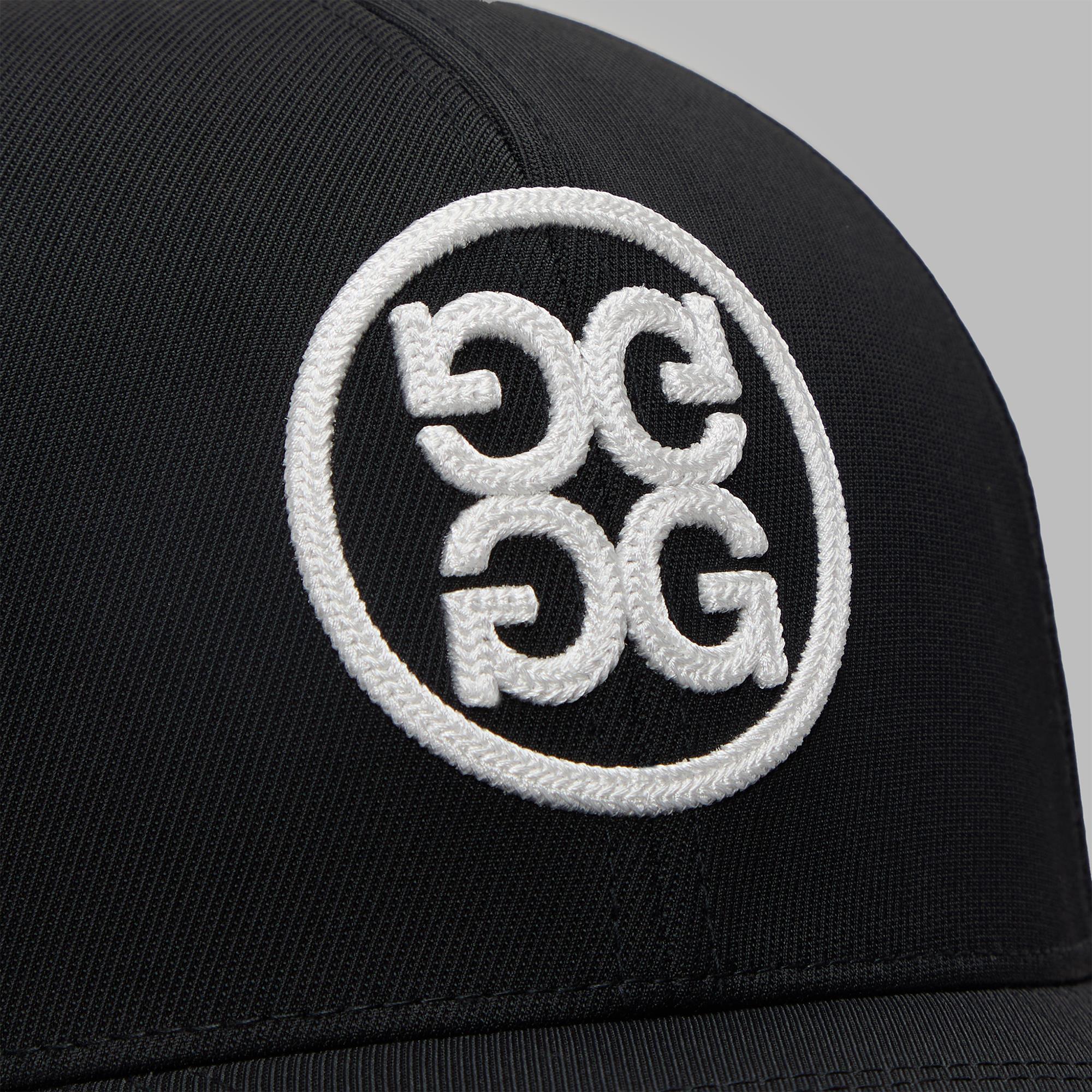 G/FORE Circle G's 110 Stretch Twill Snapback Onyx/Snow